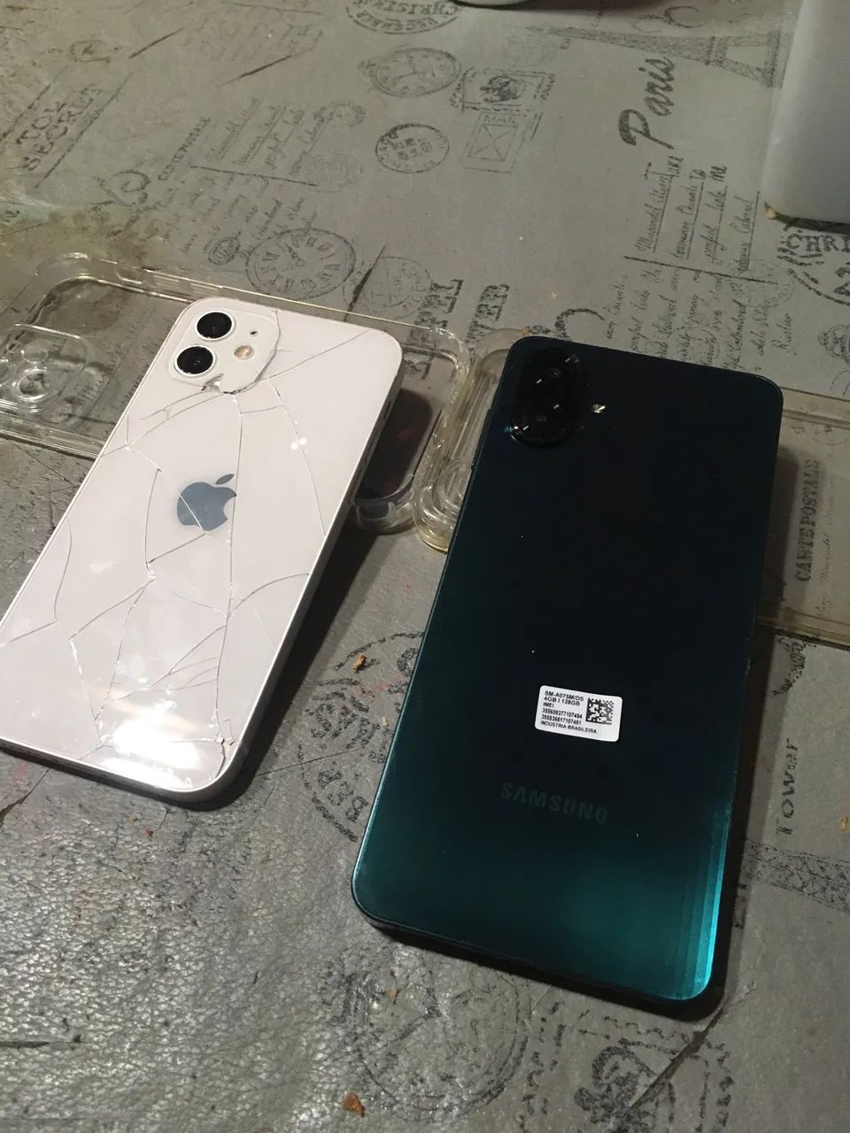 ? KIT 2 CELULARES ? IPHONE 12 + GALAXY A07  - Foto 2