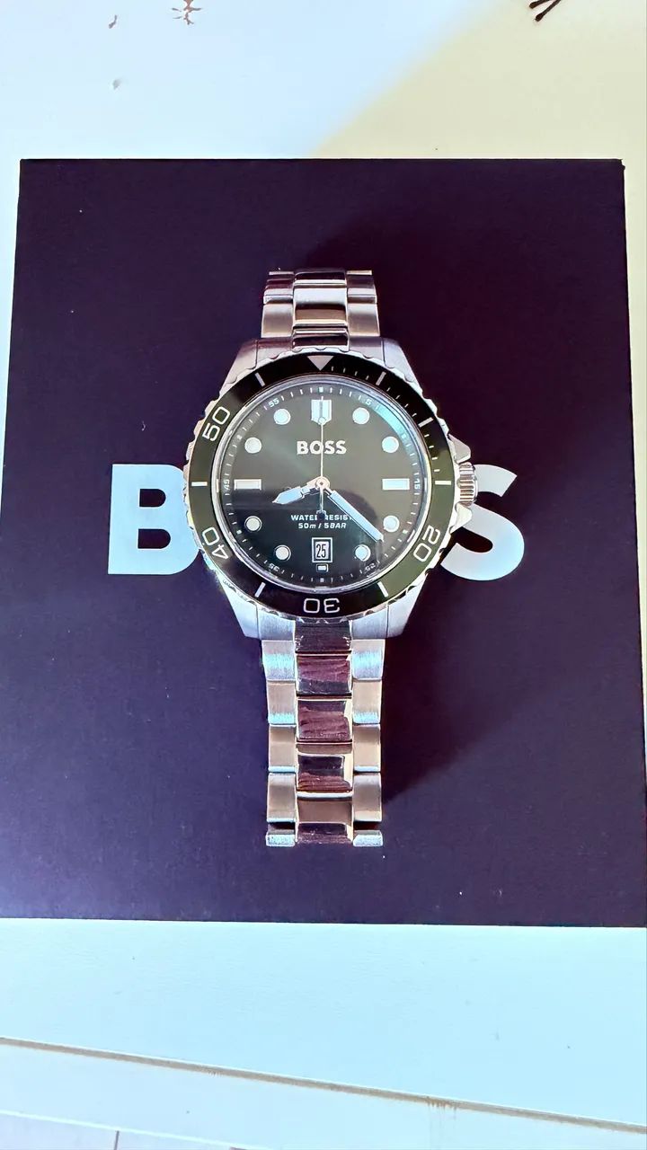 Relogio Hugo Boss - Aço - Foto 3