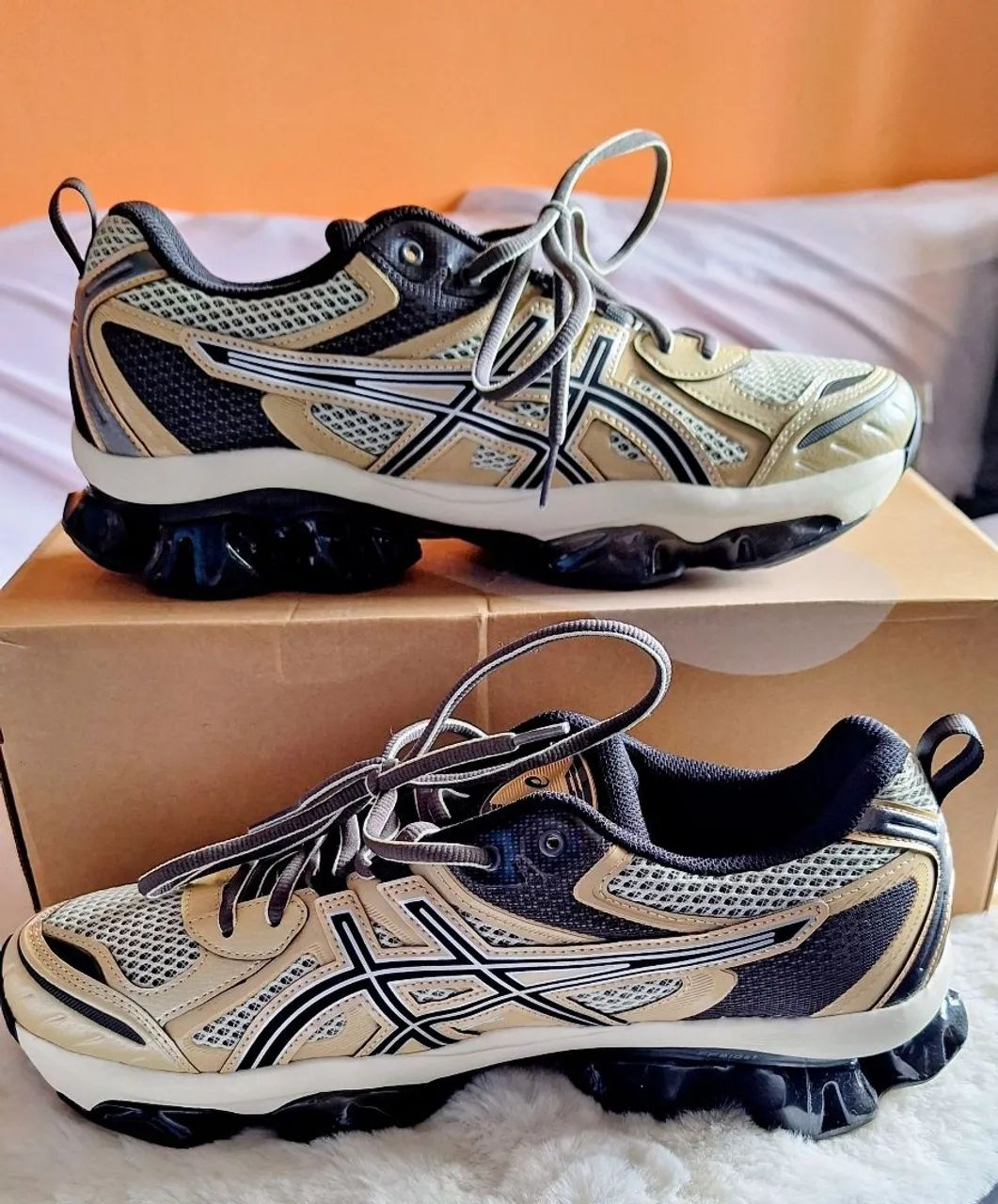 Asics Gel-Quantum Kinetic Sand Black - Foto 5