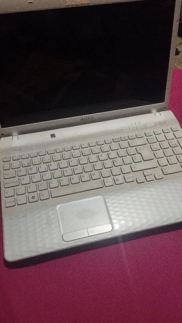 Notebook VAIO $150 retirar peças 