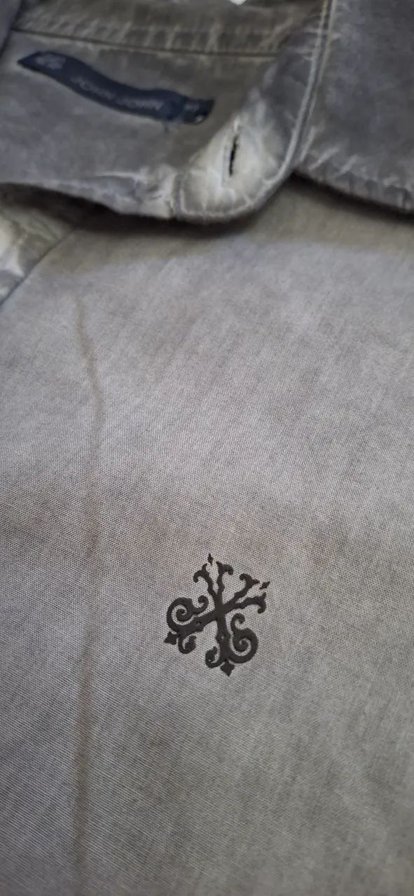 Camisa manga john john tamanho P - Foto 2
