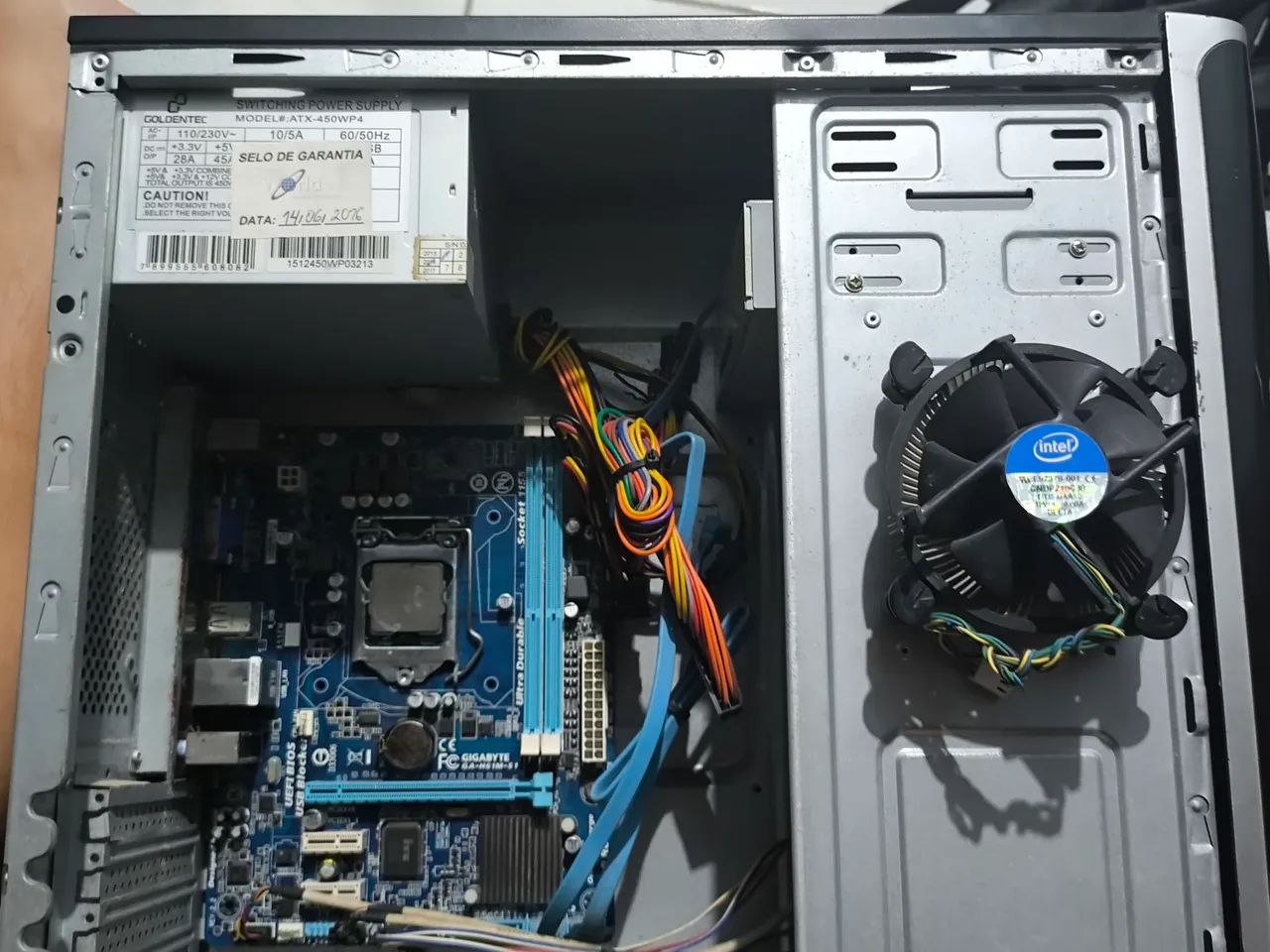 Cpu completa(computador) com placa mãe e procesador(olhe a descrição) - Foto 2