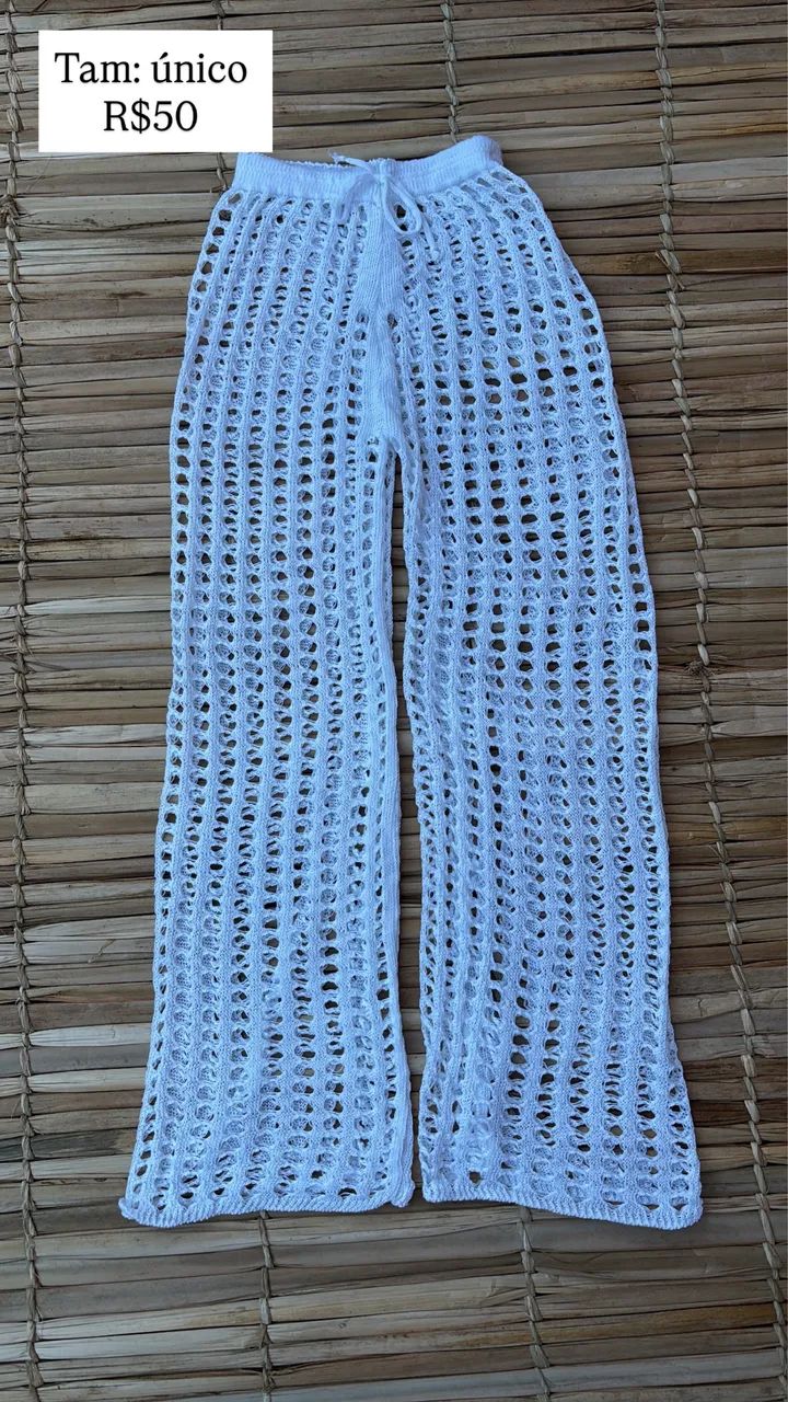 Calça de tricô  - Foto 4