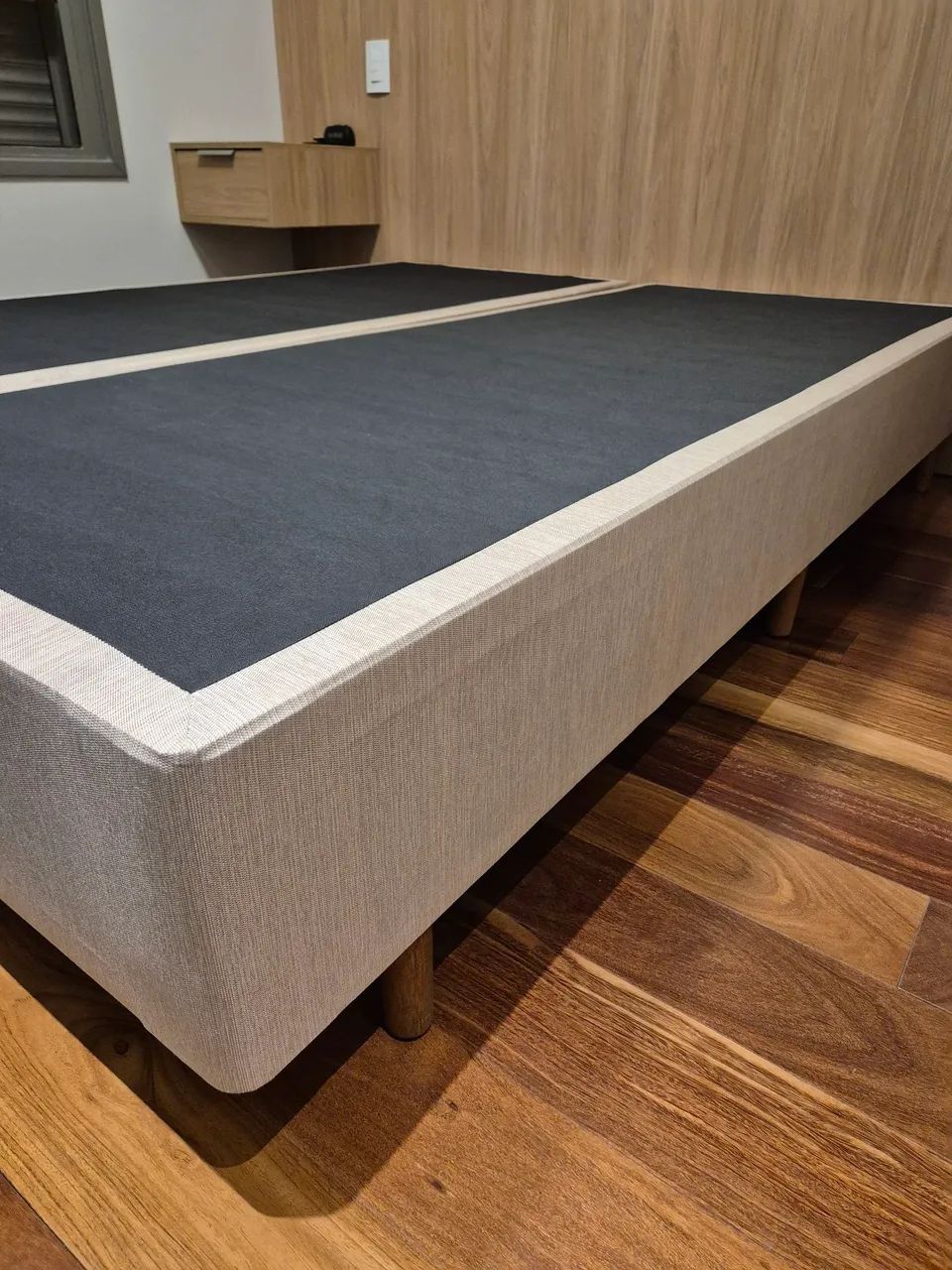 Base Cama Box Queen Seminovo - Foto 3