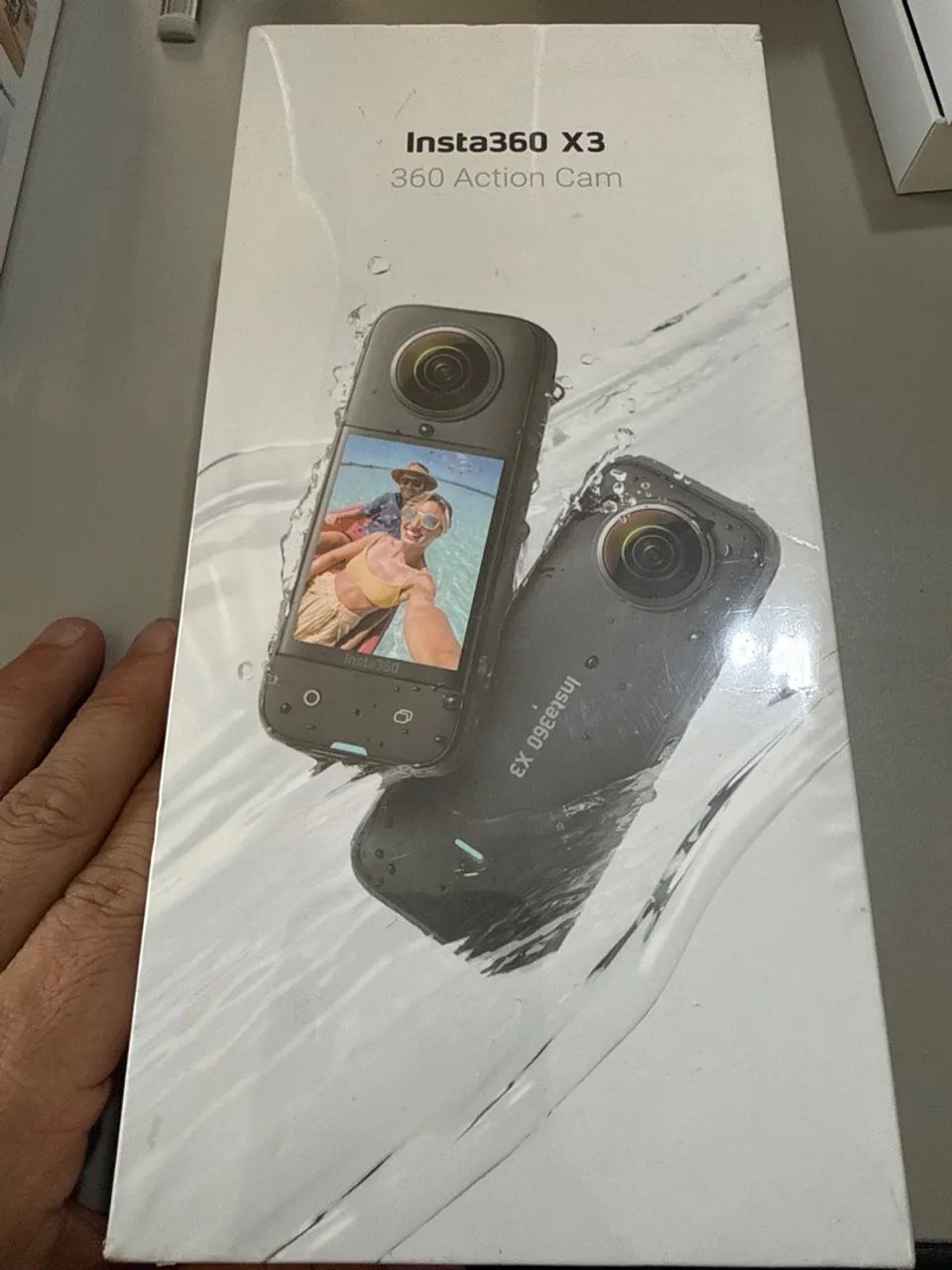 Insta360 x3 estado de nova, só foi aberto a caixa e testada. Zero