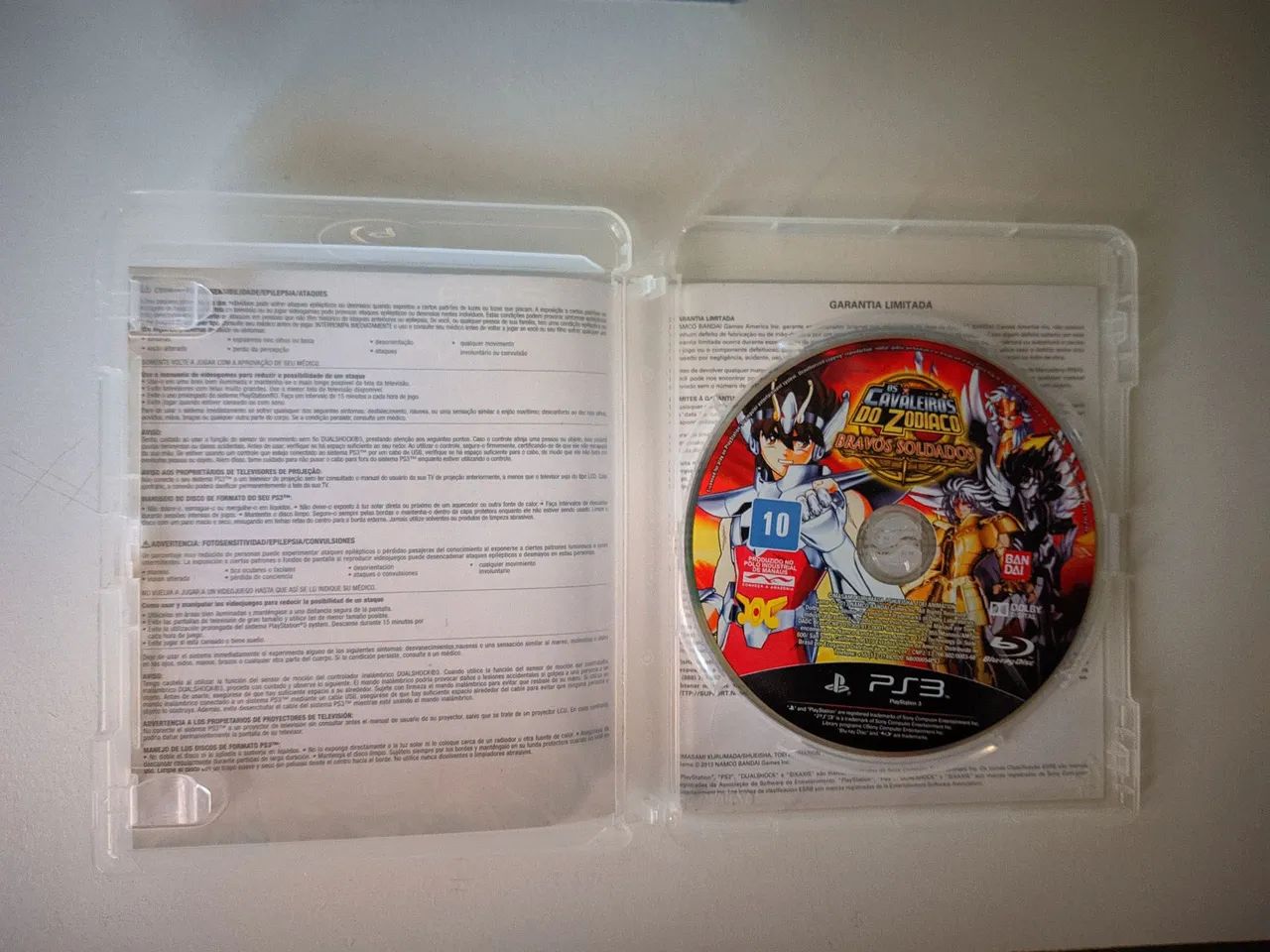 Coleção Cavaleiros do Zodíaco PS3 Original 3 Jogos - Jogos de