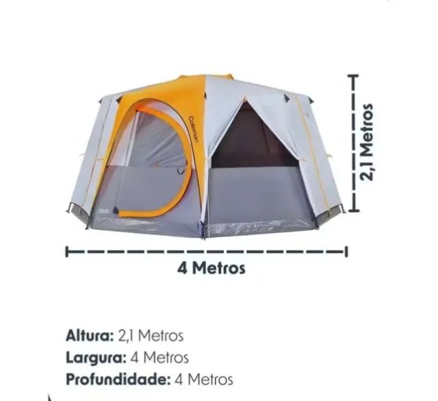 Barraca Octagon Full 8 Pessoas Coleman - Foto 5