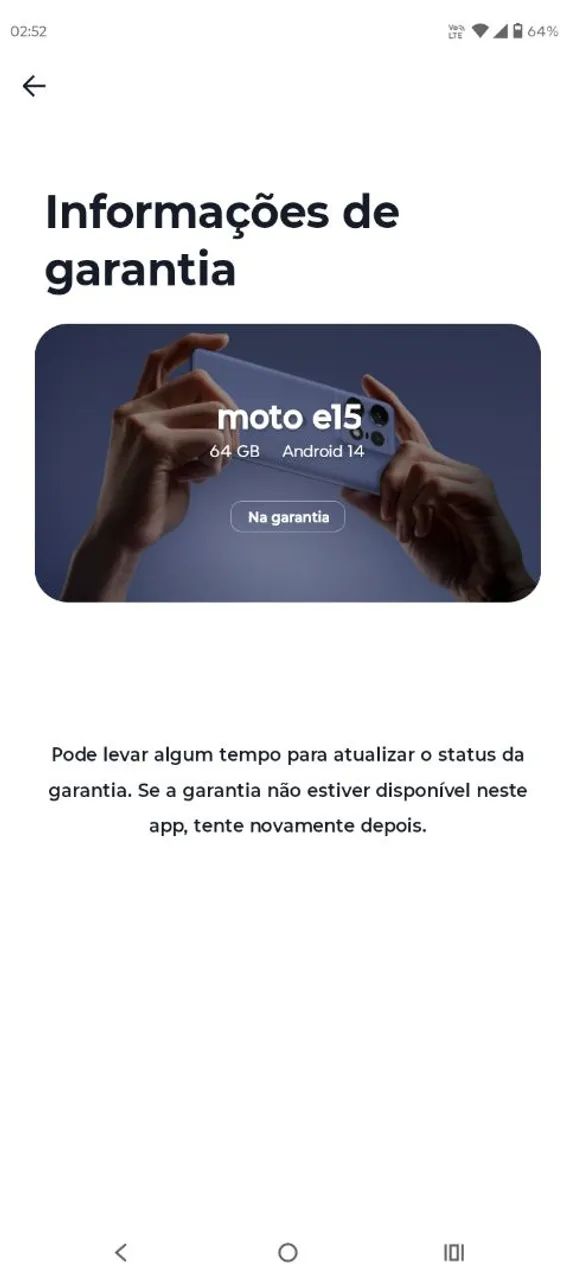 Vendo troco moto e15 64gb memoria interna 6gb ram ainda na garantia  - Foto 6