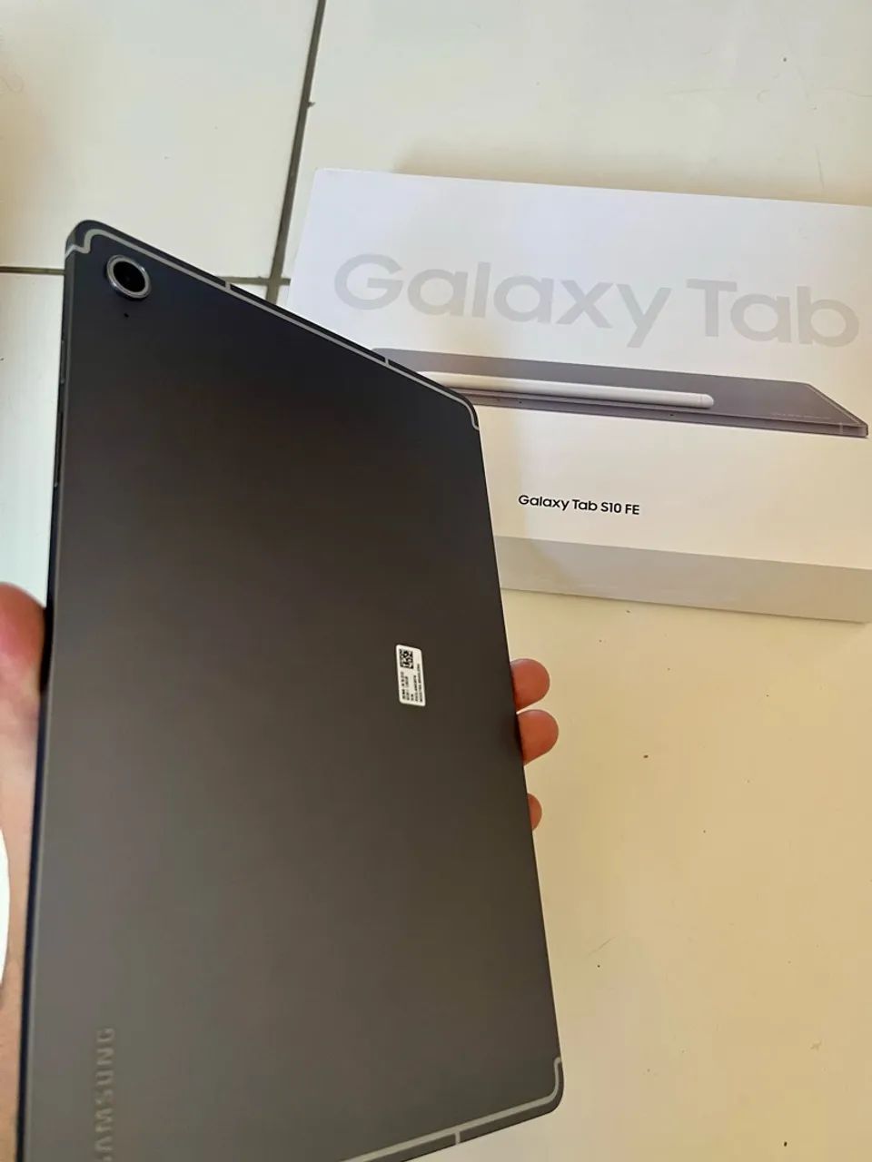 Galáxia Tab S10 FE 128gb zero. - Foto 2