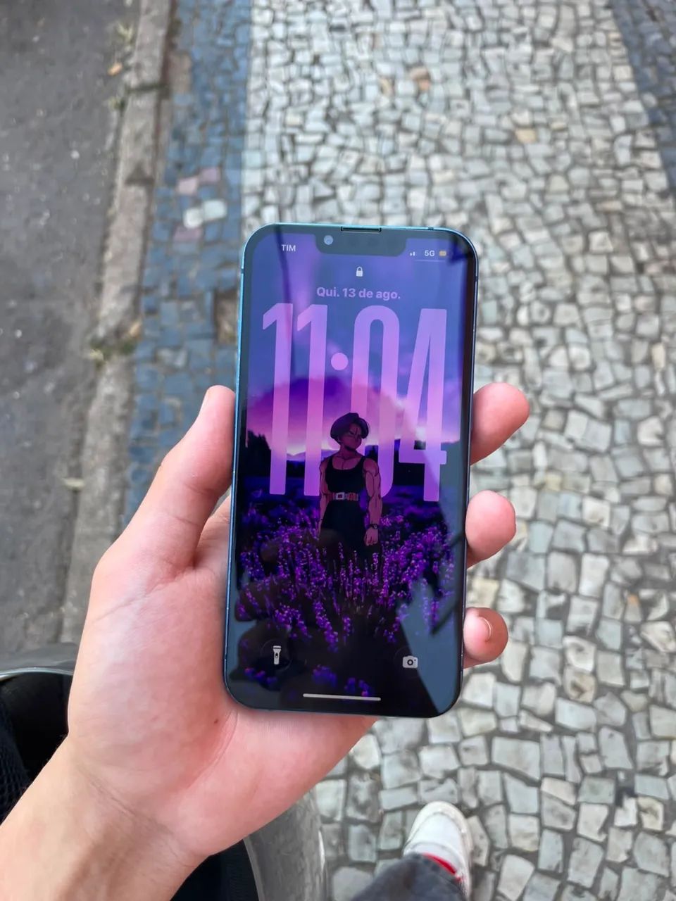 iPhone 13 Azul + Carregador e Capinha - Foto 5