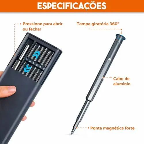 Kit de chaves magnéticas - Foto 2