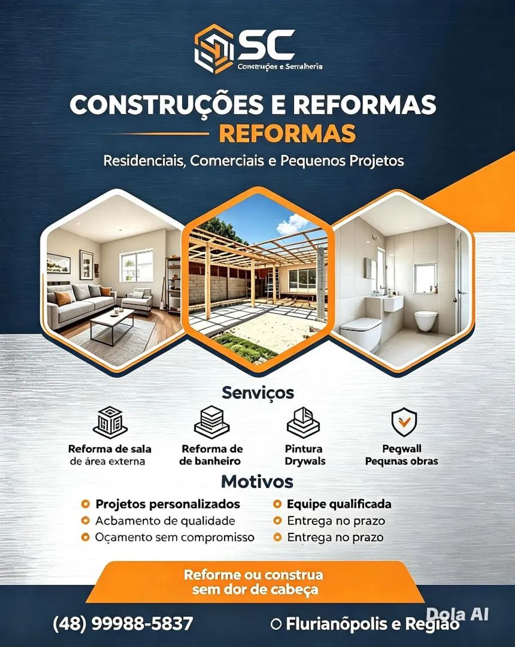 Reformas e construções 