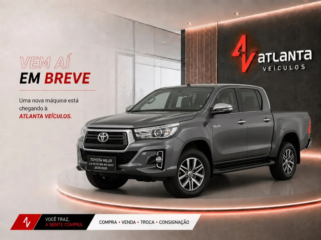 Toyota Hilux CD SRX 4X4 2.8 TDI 16V Diesel Aut. 2020