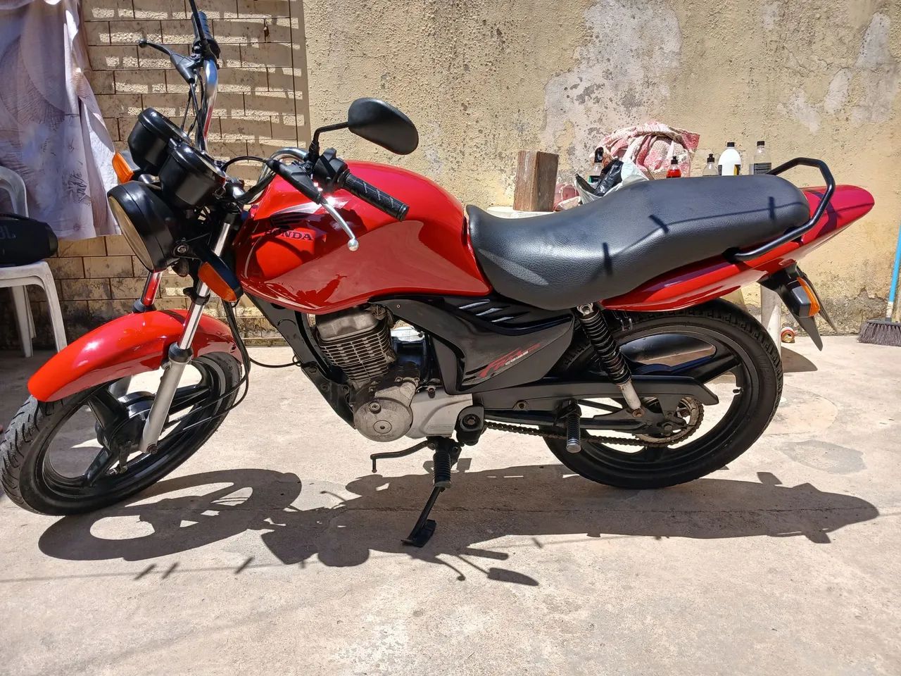 Honda CG Fan ks 125 2011 partida pedal - Foto 5