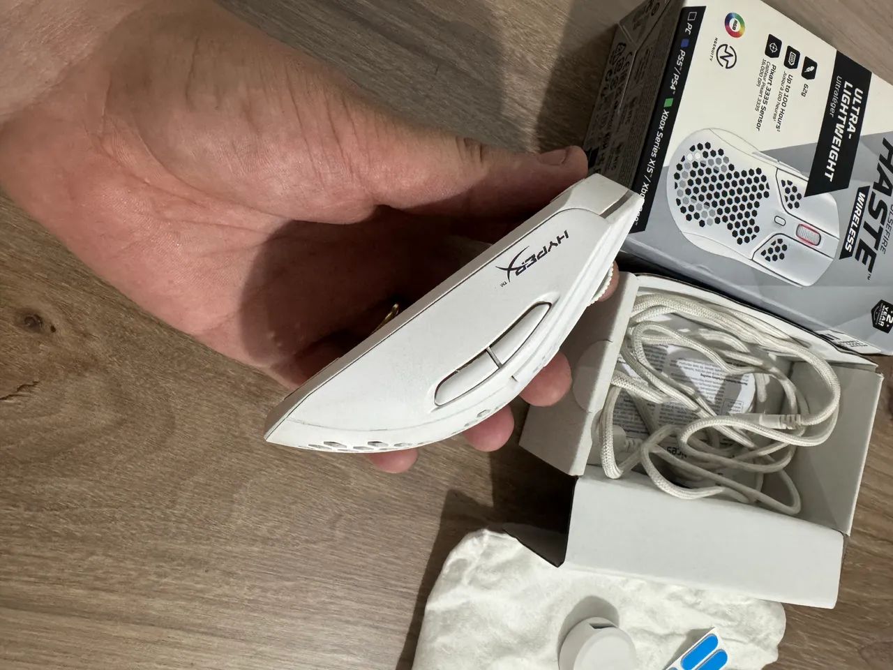 Mouse Sem Fio HyperX Pulsefire Haste - Foto 5