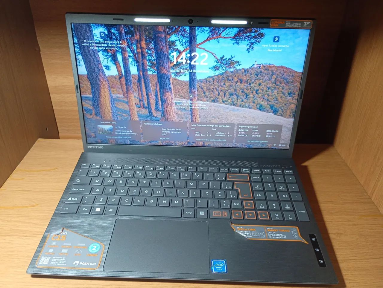 Notebook Positivo Vision novo