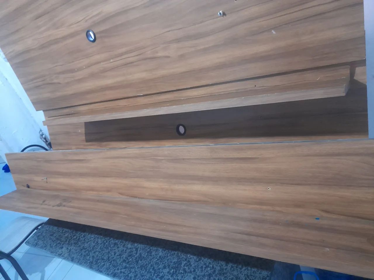 Painel para TV até 75 polegadas com dois balcão p sair logo 180 RS  - Foto 5