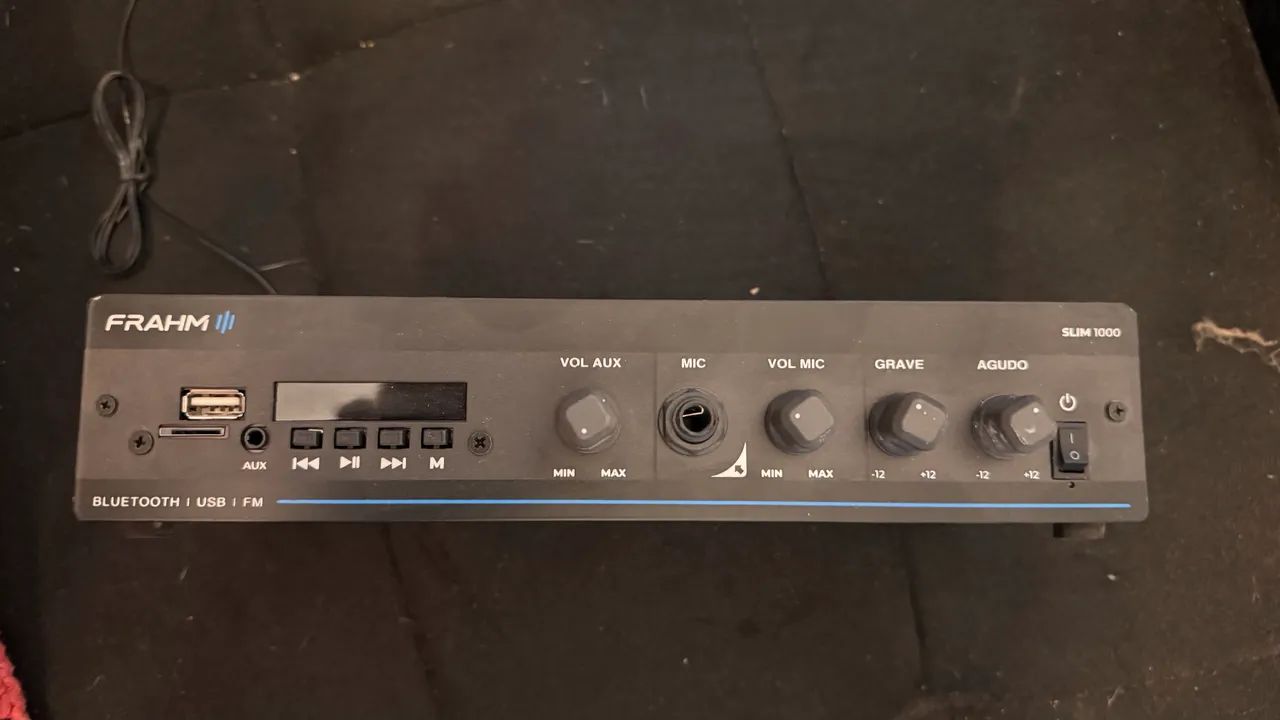 Kit amplificador e auto falante de embutir  - Foto 2