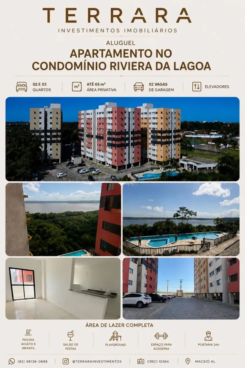 ALUGUEL CONDOMÍNIO RIVIERA DA LAGOA