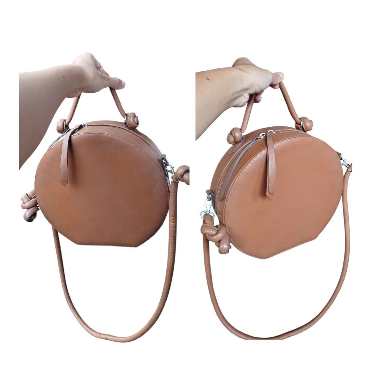 Bolsa couro legítimo 