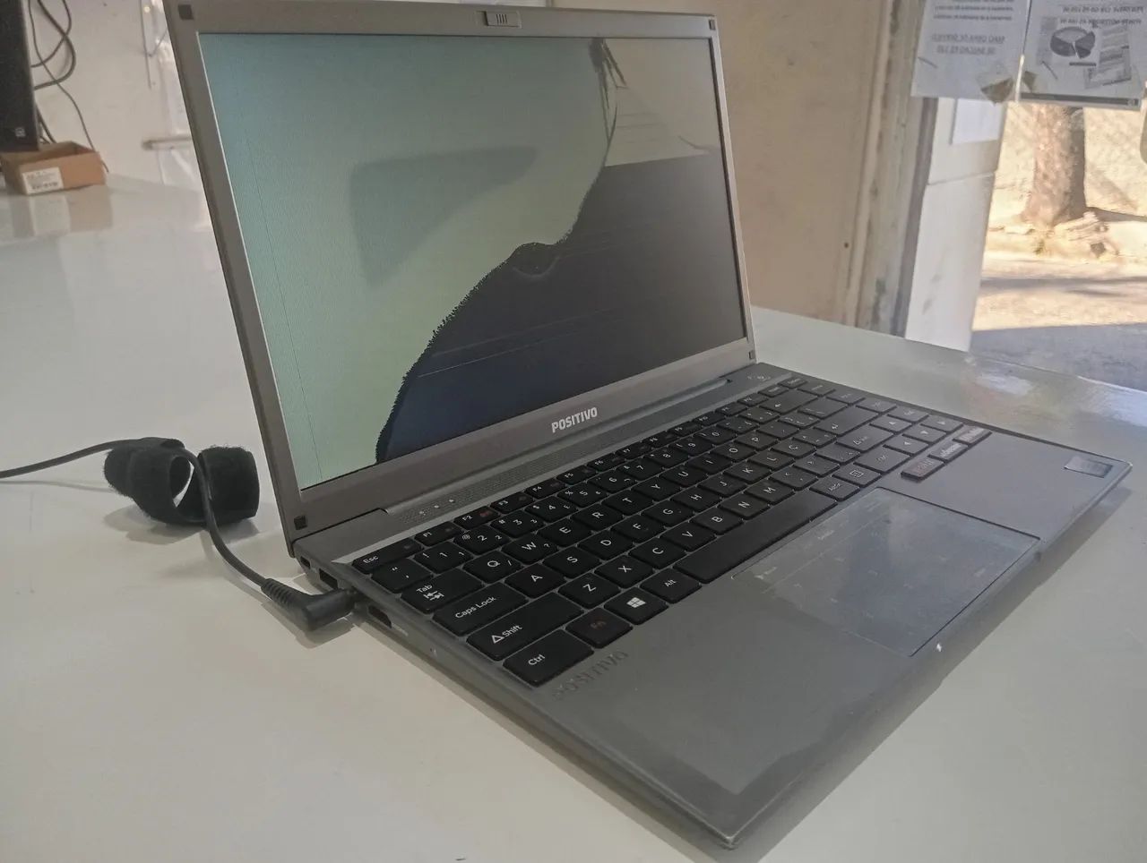 NOTEBOOK POSITIVO TELA QUEBRADA LEIA TODO ANÚNCIO  - Foto 3