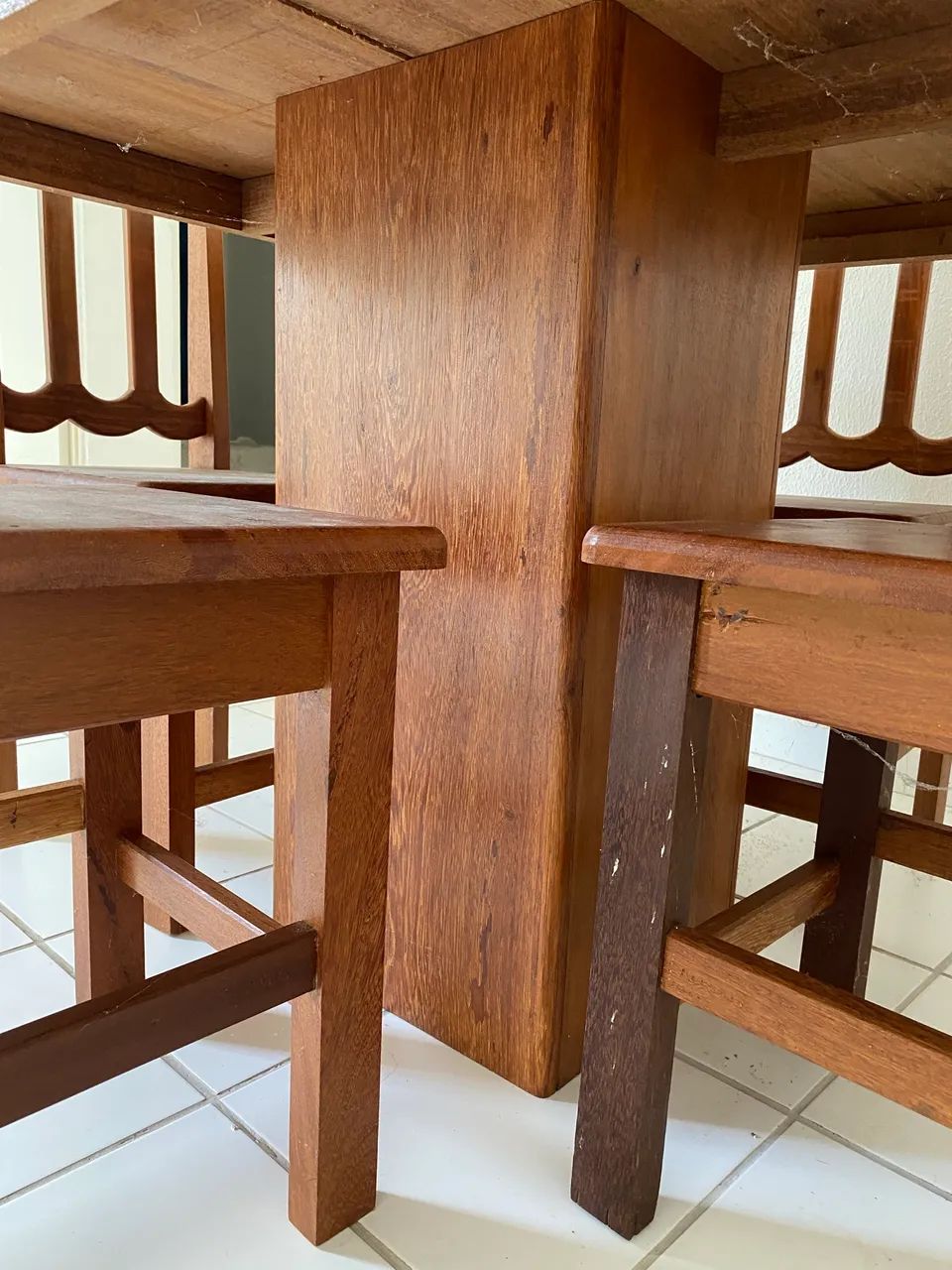 MESA NOVA COMPLETA MADEIRA MACIÇA - Foto 2