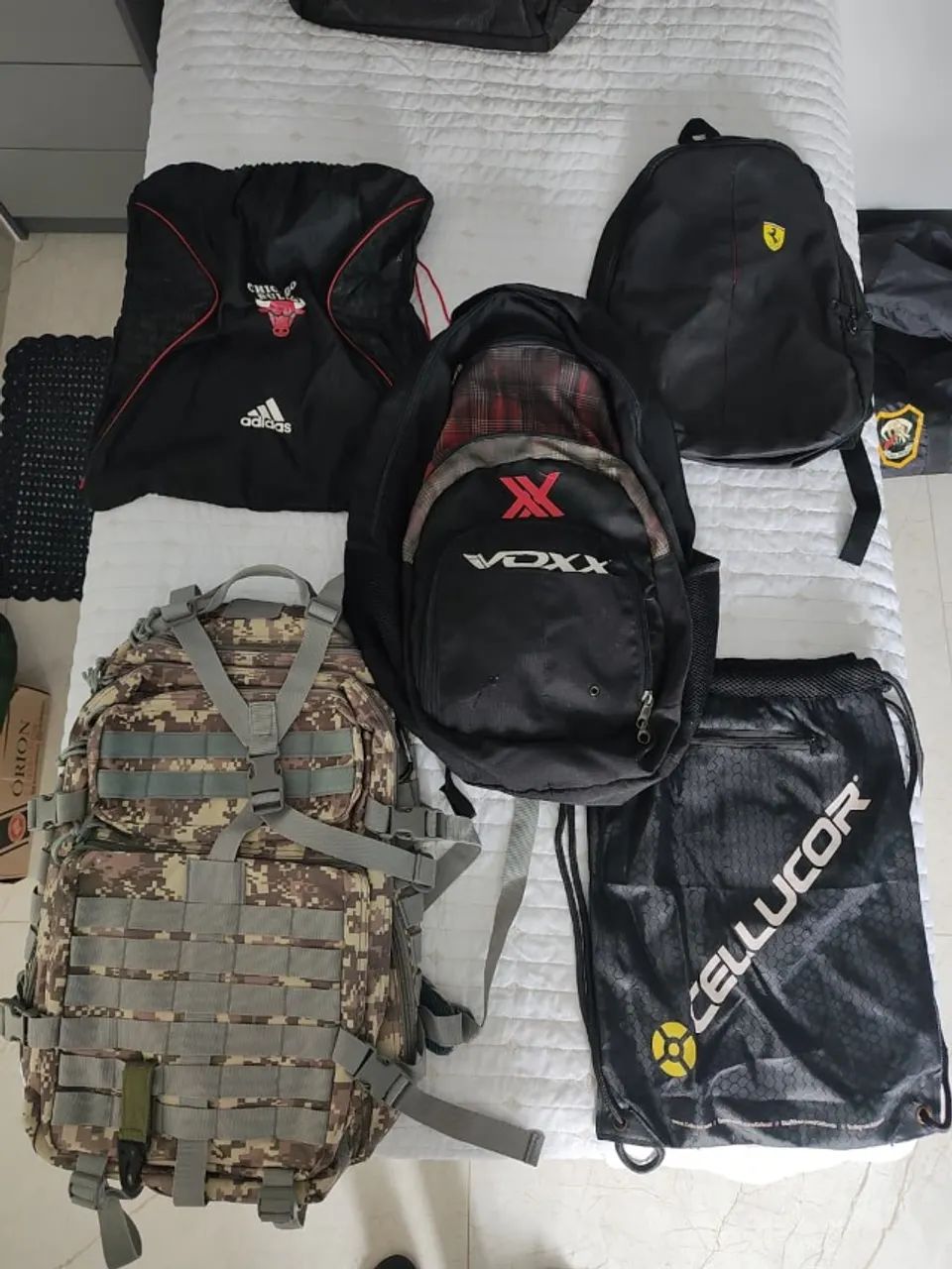 Pacote de Mochilas Usadas