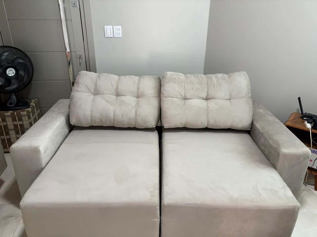 Sofá extensível de 3 lugares  - Foto 2