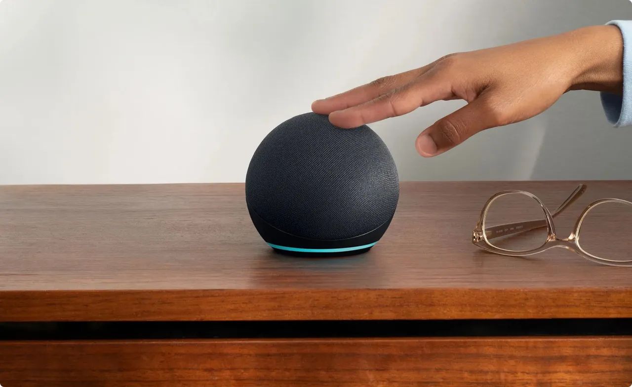 Amazon Echo Dot 5 Preta - Foto 4