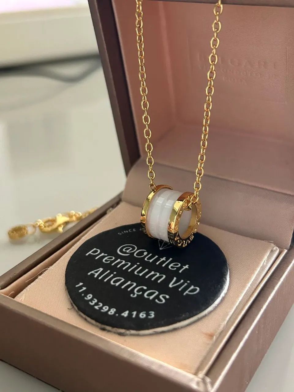 Colar bvlgadi bulgari bzero1 Consulte-nos 