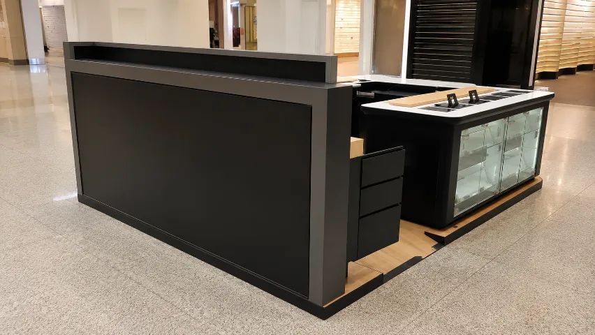 QUIOSQUE COMERCIAL COMPLETO - ESTRUTURA PARA LOJA, STAND OU PONTO DE ATENDIMENTO - Foto 2