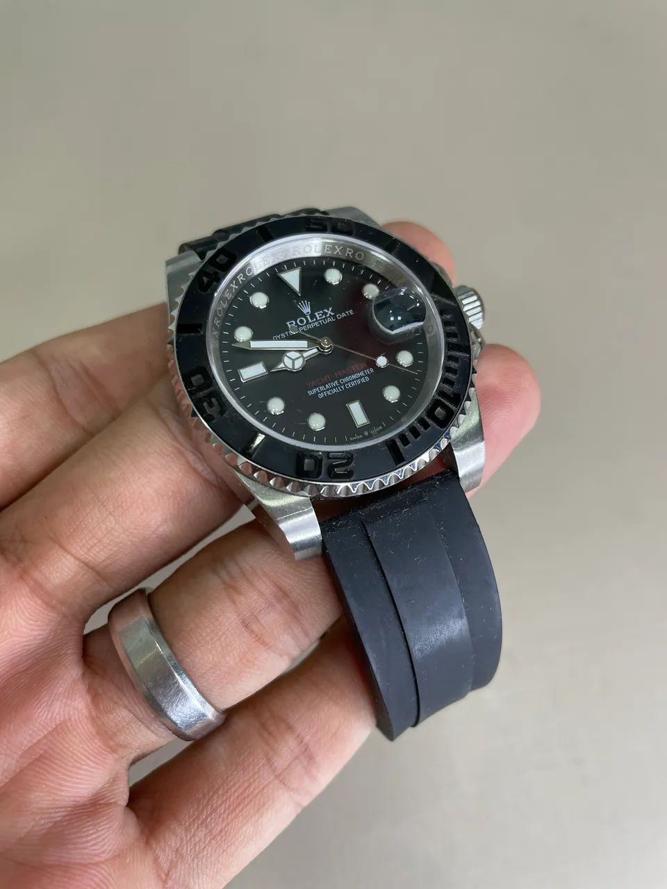 Relógio Rolex Yatch Match Automático Novo  - Foto 2