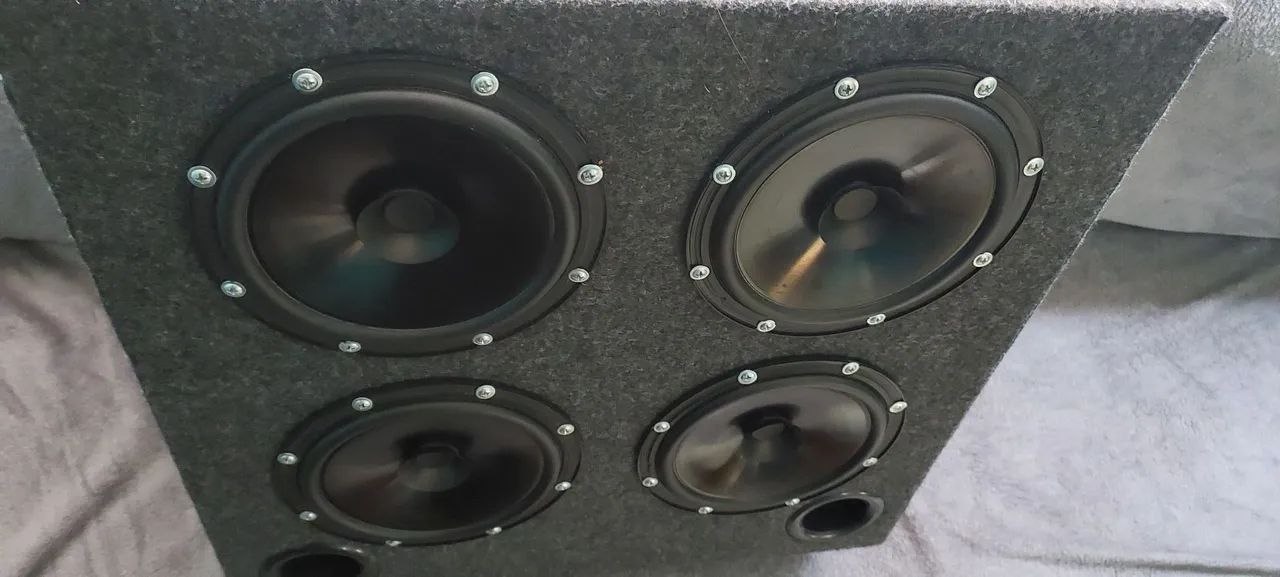 Caixa de som passiva com 4 de 6 polegadas da Bomber - Foto 3