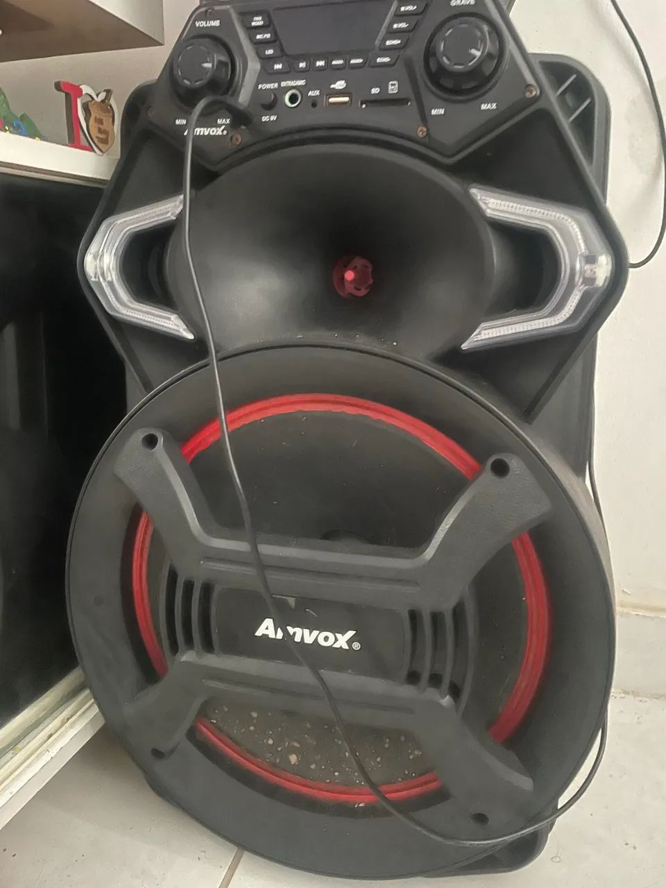 Caixa de som 550w 