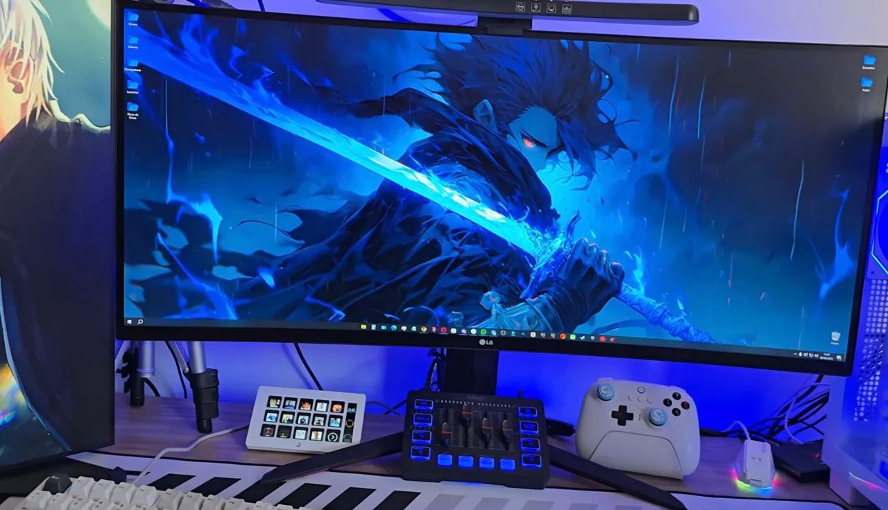 Monitor LG ultragear 34" 2k quad HD 160Hz ultrawide - Foto 3