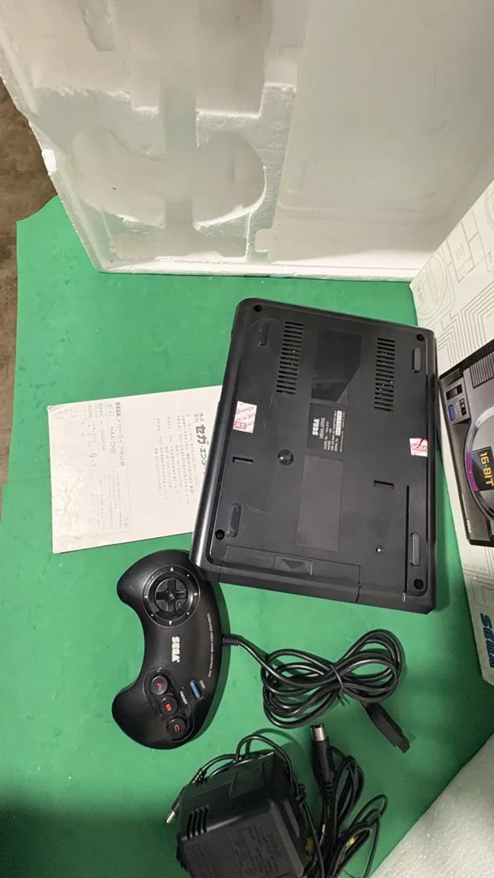 Console sega mega drive primeira tiragem - Foto 4