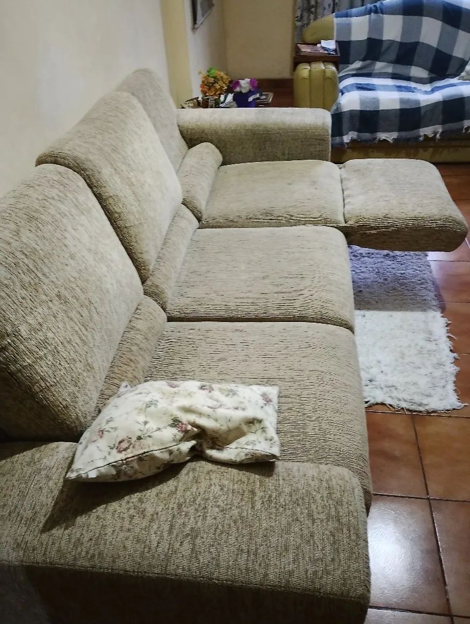 Sofá reclinável 3 lugares  - Foto 4
