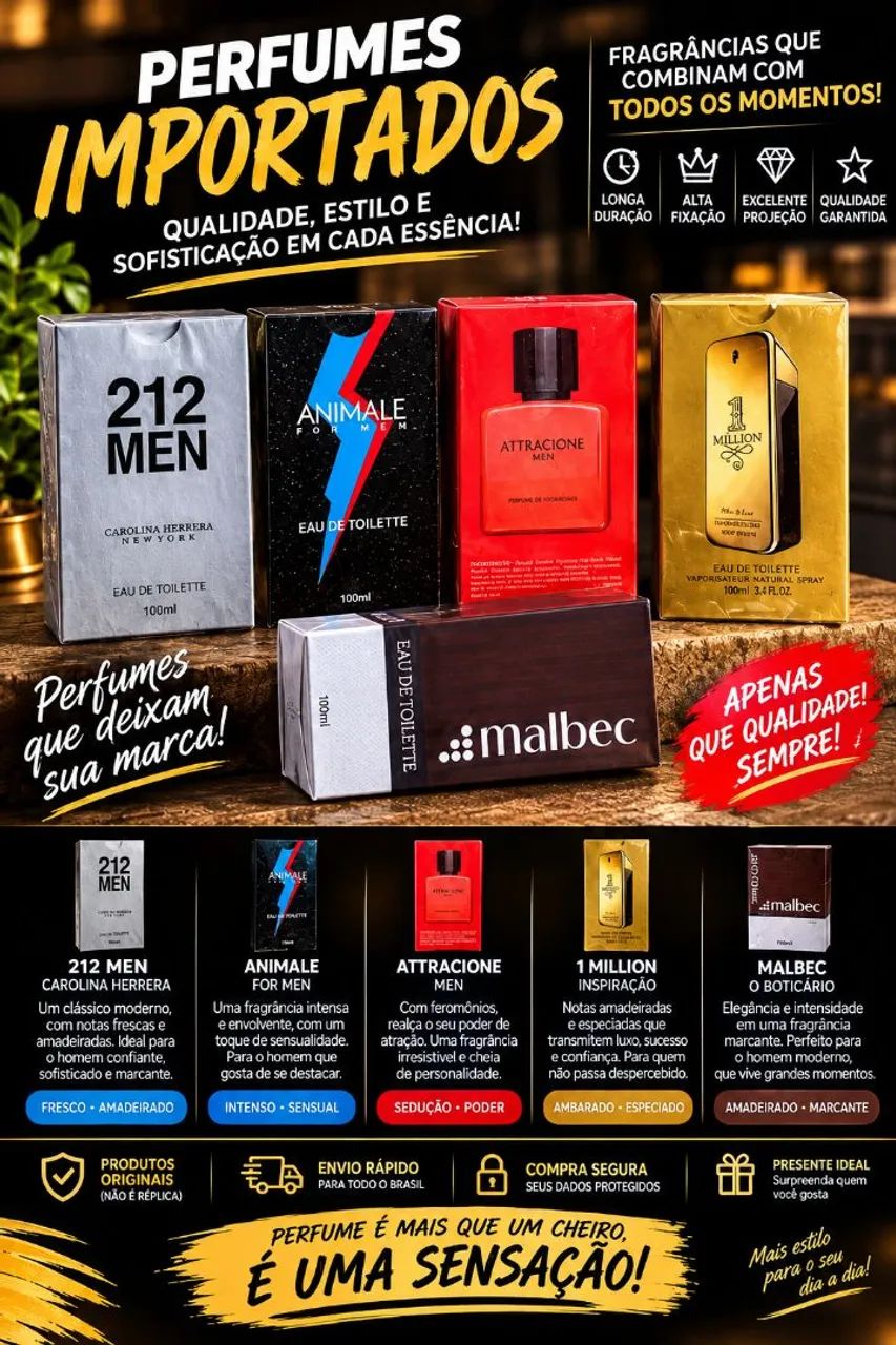 Perfumes importados 100ml  - Foto 5