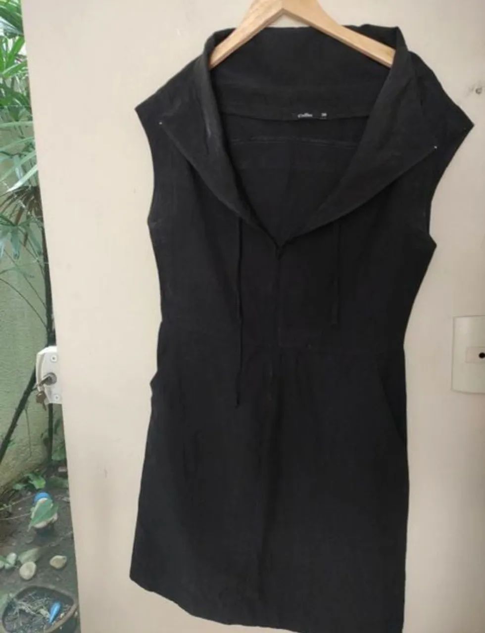 COLLINS VESTIDO preto 38 - Foto 2