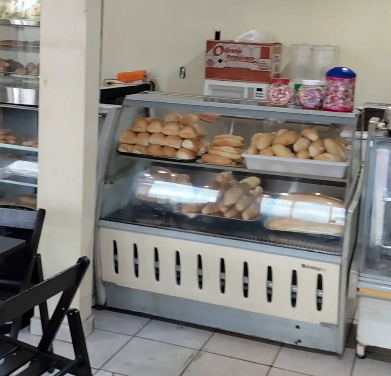 Vendo estufa balcão quente 