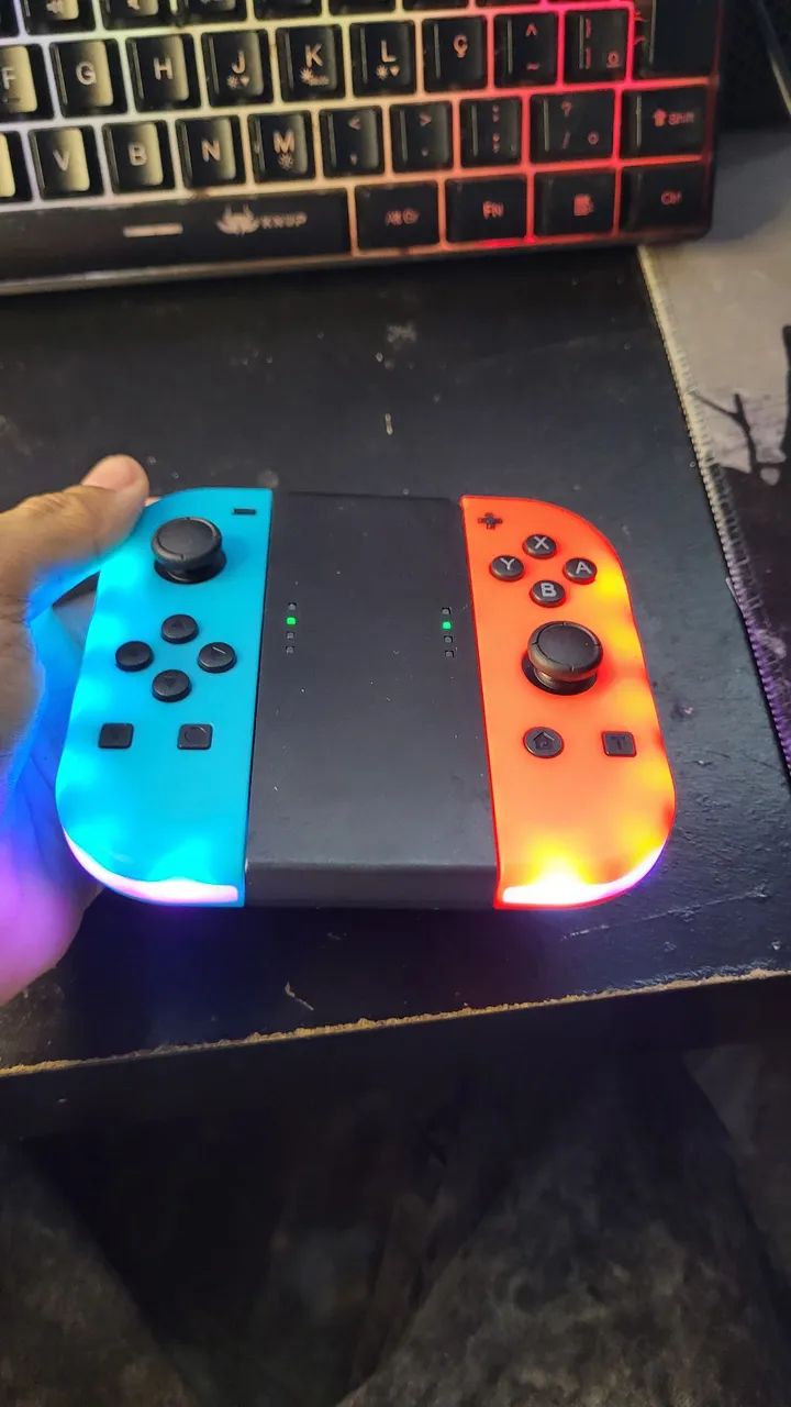 JoyCon Nintendo Switch Com Leds - Foto 3
