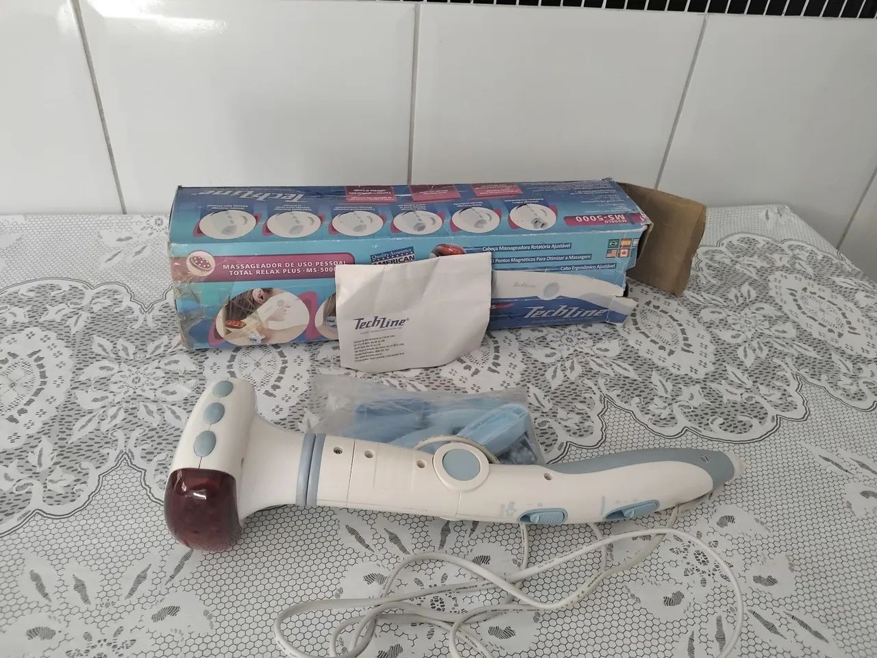 Massageador elétrico Techline  - Foto 4