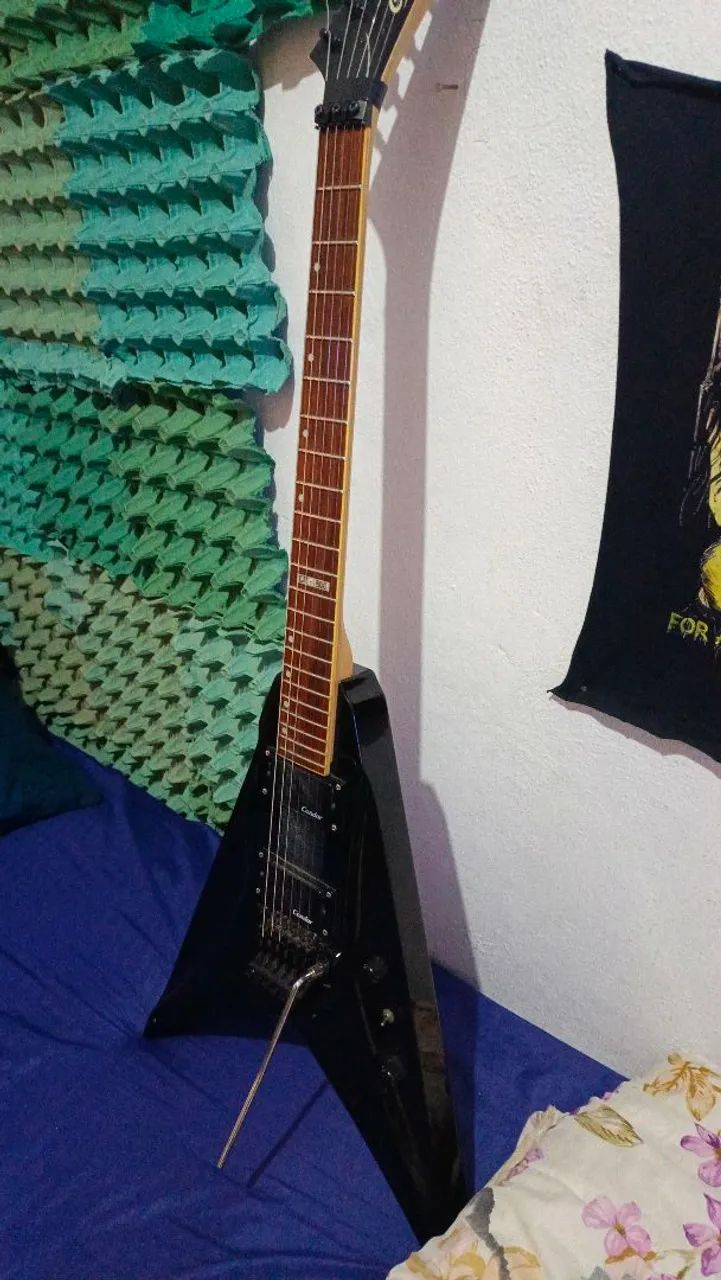 Guitarra Flying V condor - Foto 3