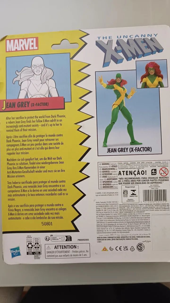 JEAN GREY X FACTOR MARVEL LEGENDS LACRADADA  - Foto 3