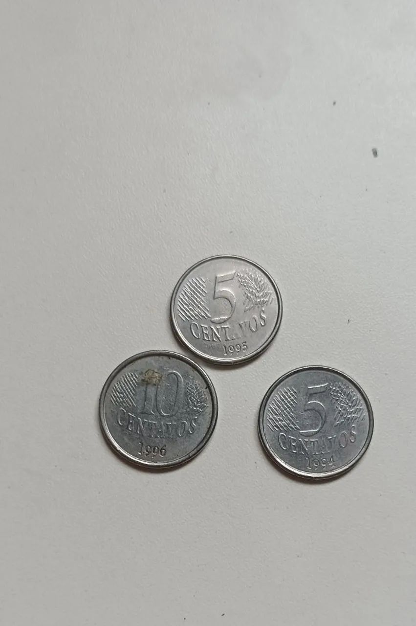 Moedas antigas colecionável 
