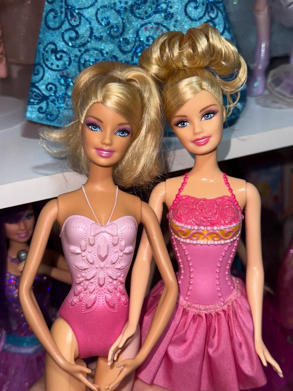 Lote 2 Bonecas Barbie Bailarinas
