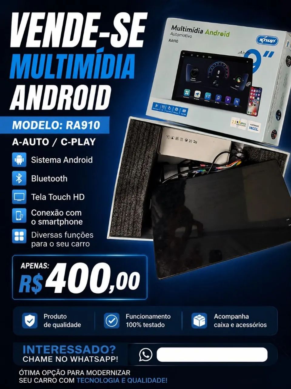 Kit multimídia completo 
