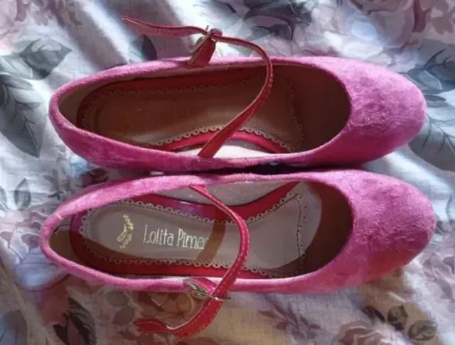 Sapato couro rosa  - Foto 2
