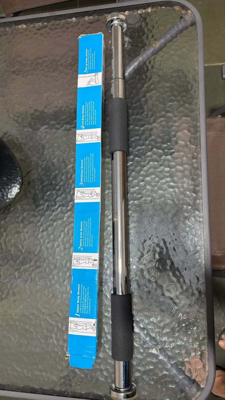 Barra fixa ajustável porta - Foto 2