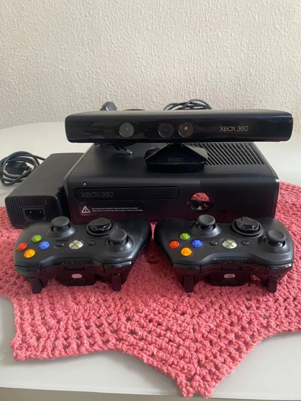 XBOX 360 COMPLETO + KINECT | 279 JOGOS | DESBLOQUEADO | CONTROLES ORIGINAIS